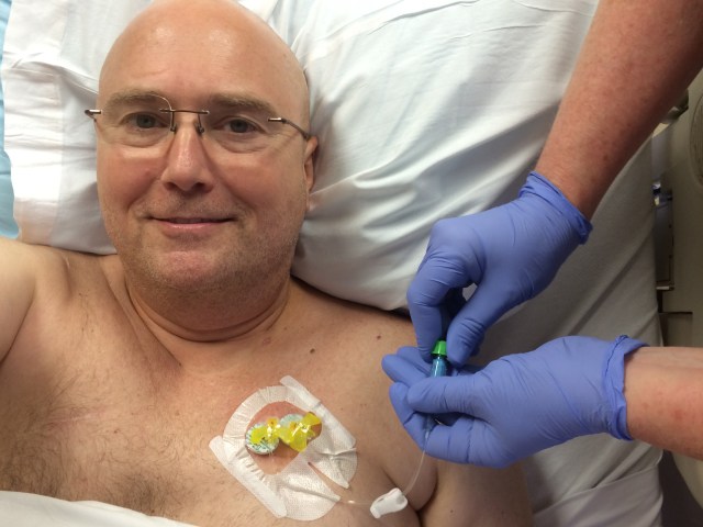 This is the second pic I took. The first one, I didn't smile. She gave me a look and asked "why didn't you smile?" Being married many years, I said "yes ma'am," smiled, snapped another, and peace was kept.