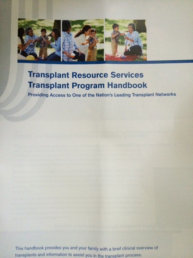 Book from transplant RN