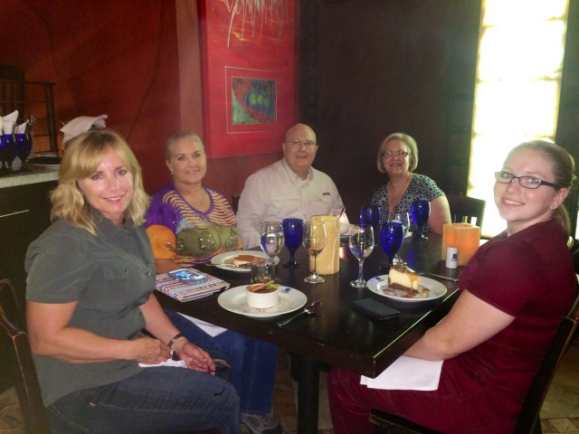 Spontaneous 50th birthday meal tonight. Just divine.