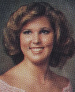 Julie Mathis 1983 Rebelee Yearbook Pic