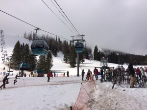 We drove to the top of the ski mountain (Sierra Blanca) and I took some pics from the ski base. Was beautiful to see.